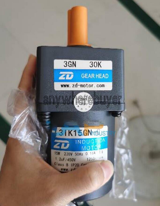 ONE NEW ZD 3IK15GN-C 3GN 30K 3GN30K 15W AC Gear Motor（no through hole）