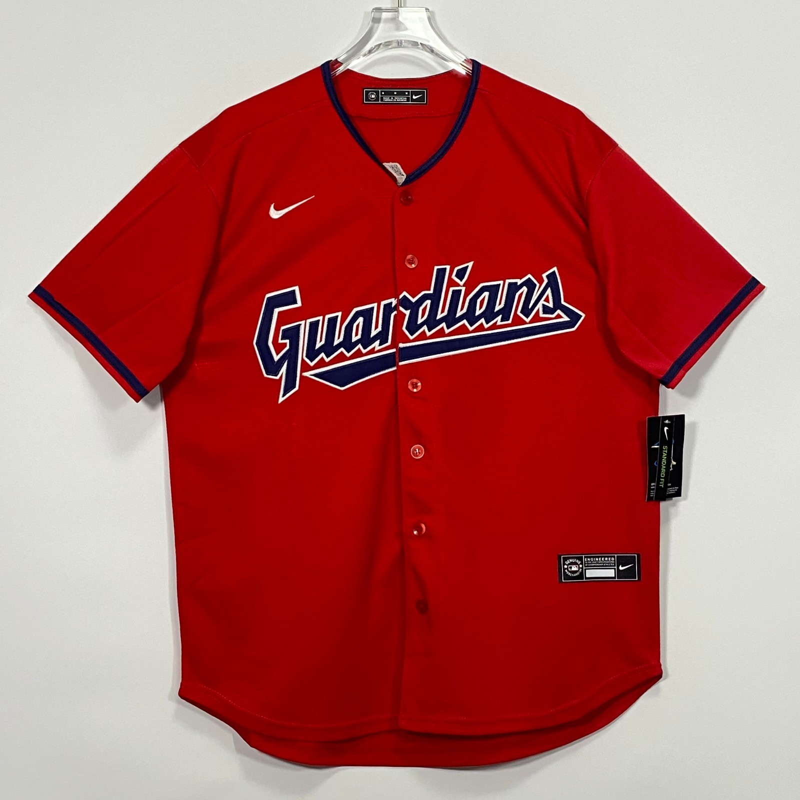 Jose Ramirez #11 Baseball Jersey, Embroidered, Red