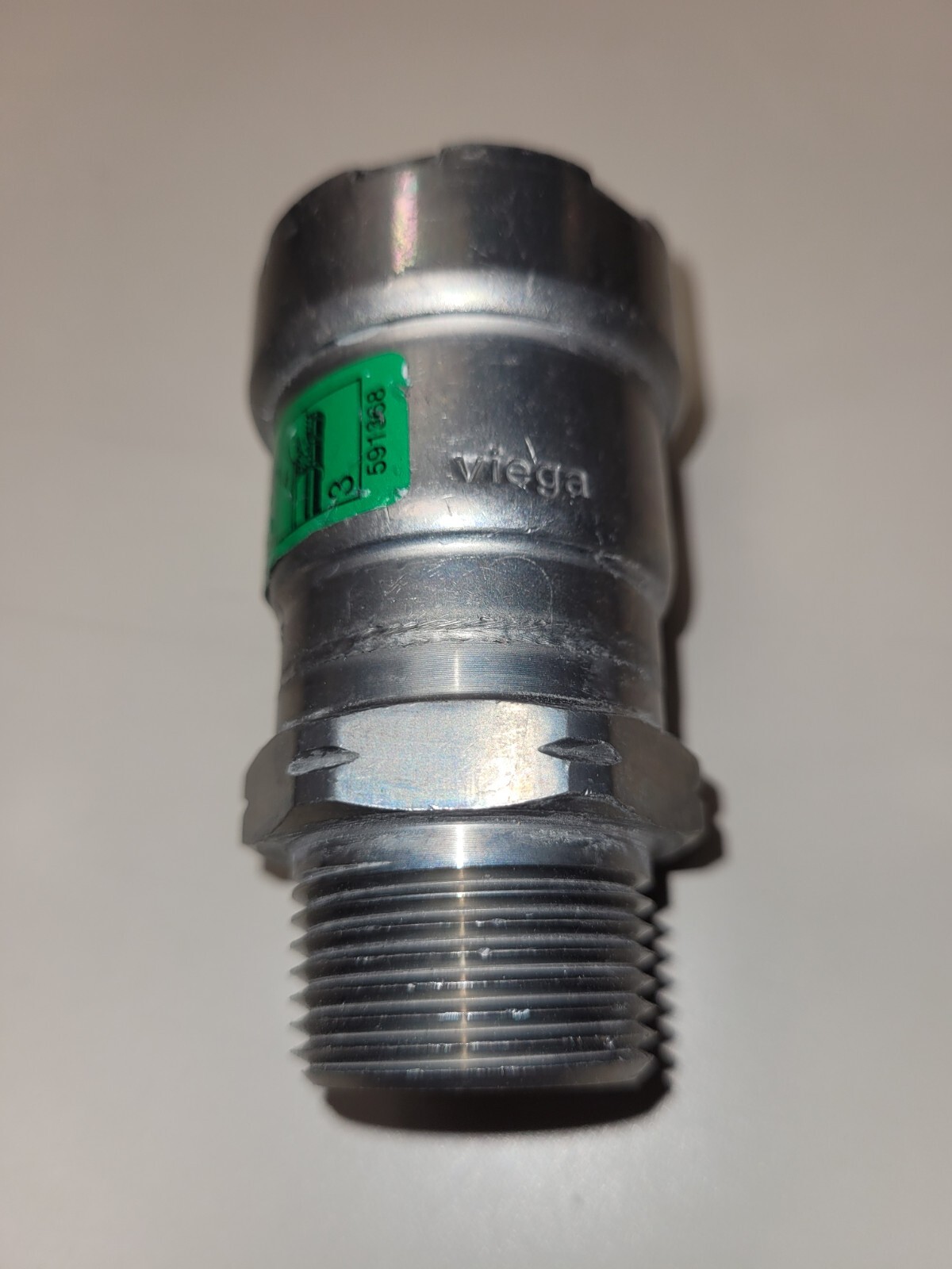Viega 25105 Viega Megapress Adapter, 3/4" X 3/4" New