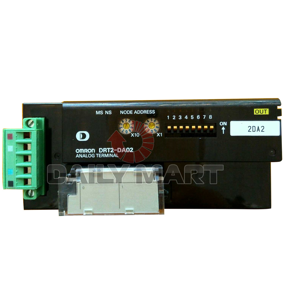 New Omron DRT2-DA02 Smart Slave 2 Analog Output Terminal Module DRT2DA02 Unit