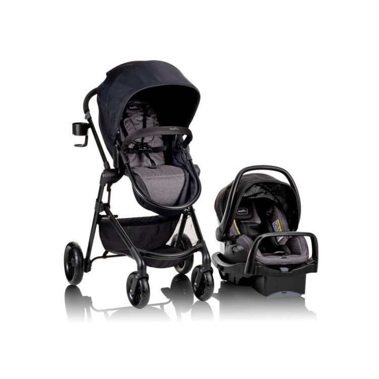 Evenflo Pivot Modular Travel System (Casual Gray)