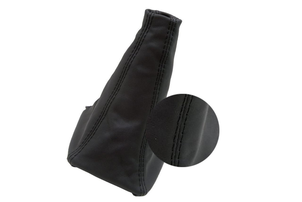 Manual Shift Boot Replacement Cover PVC Leather for Toyota Supra MK3 86-92 Black
