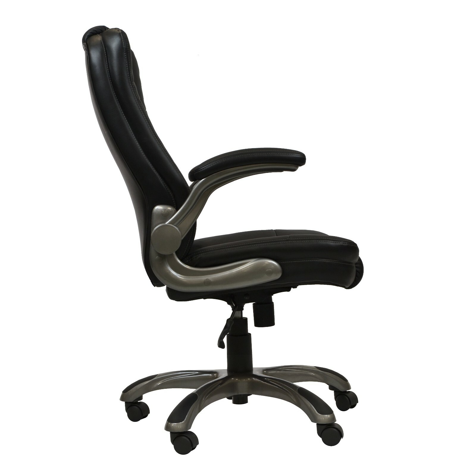 Techni Mobili Medium Back Office Task Chair w/ Flip-up Armrest & Hight Adjustmen