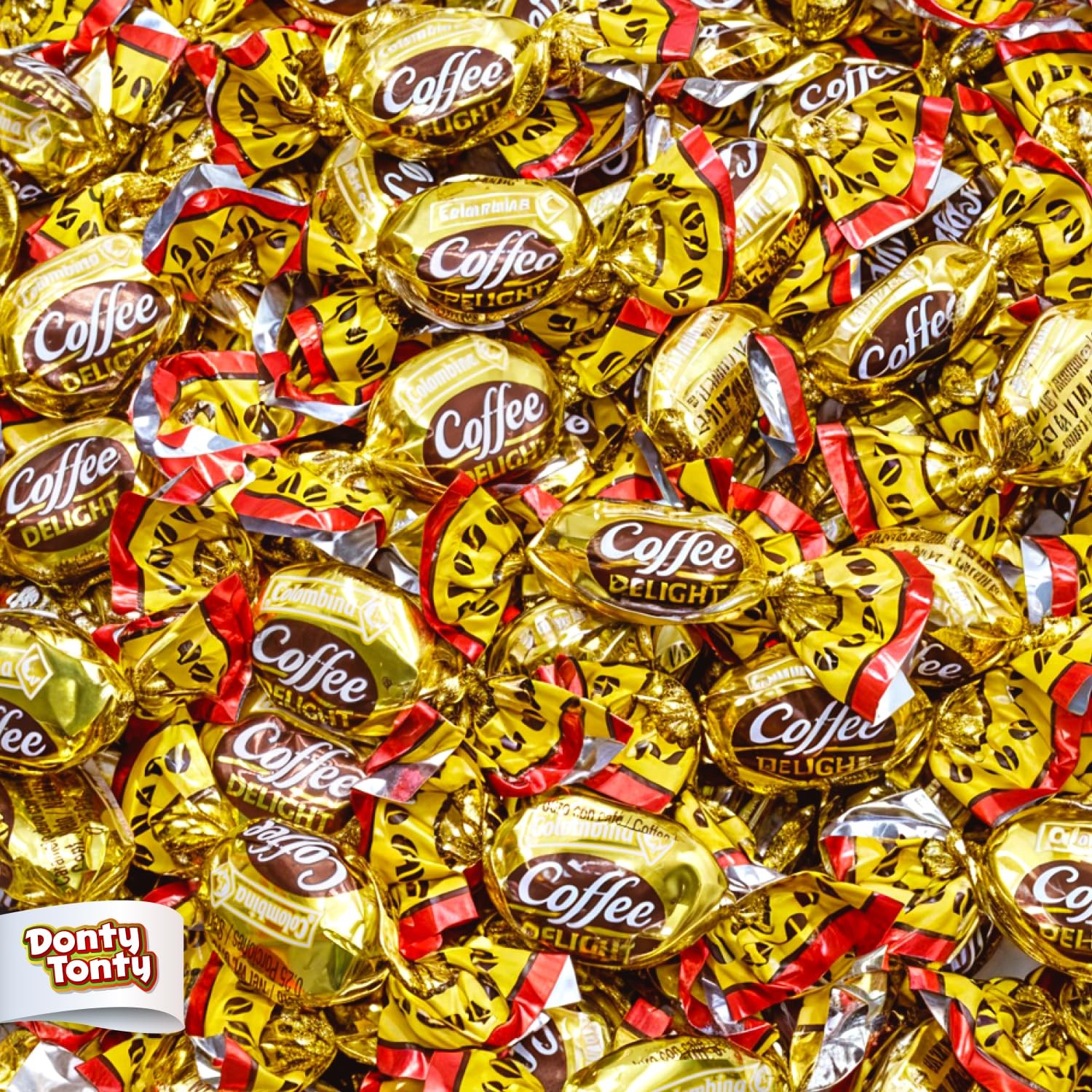 Coffee Flavored Hard Candy 1 lb – Bulk, Resealable Bag, 16 Ounce (Pack of 1)