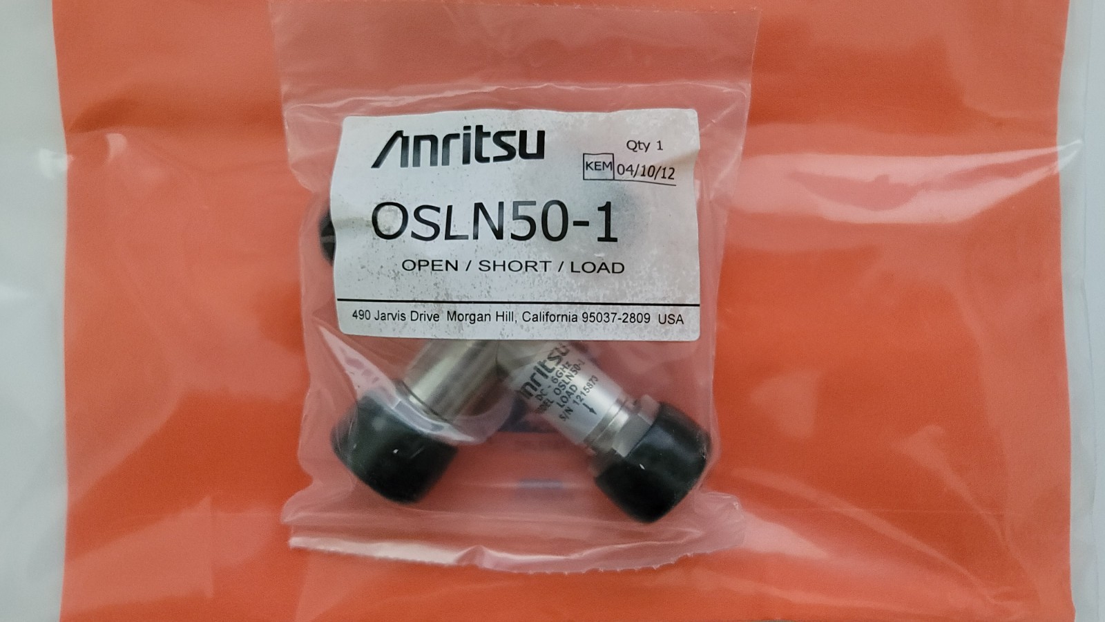 Lot of Anritsu OSLNF50-1, OSLN50-1, 34NN50A, 34NNF50  Cal Calibration Kit