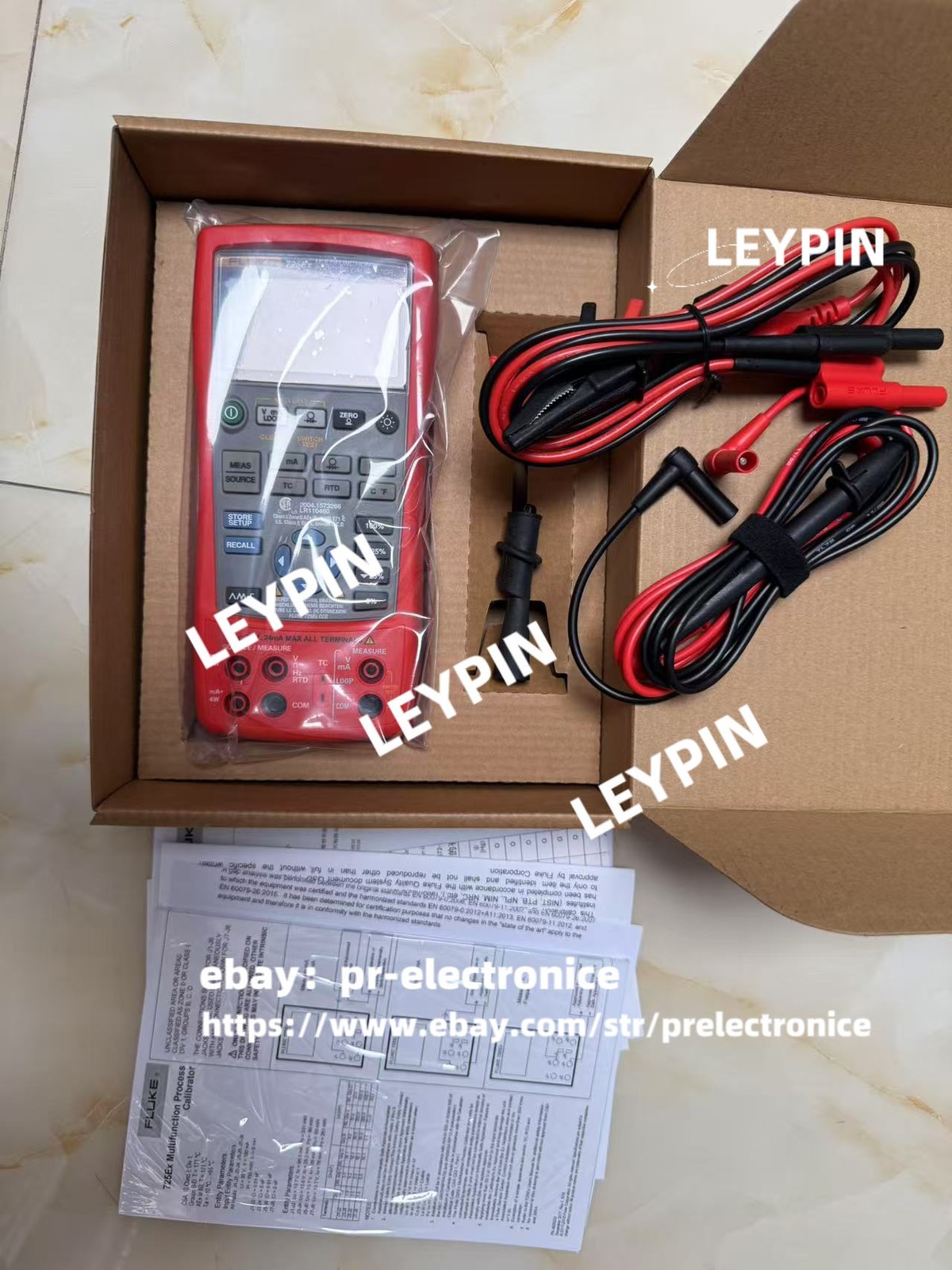 1pcs NEW Fluke 725Ex Multifunction Process Calibratore#Pr