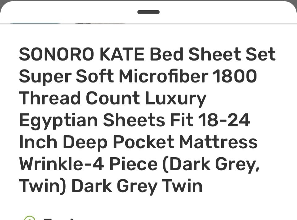 Horbaunal Satin Sheets Set King Green