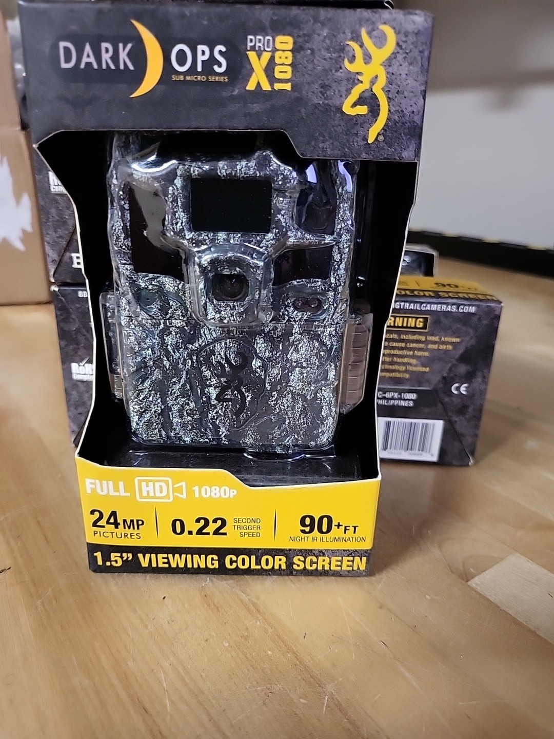 Browning Dark Ops Pro X 108 Trail Camera 24 MP