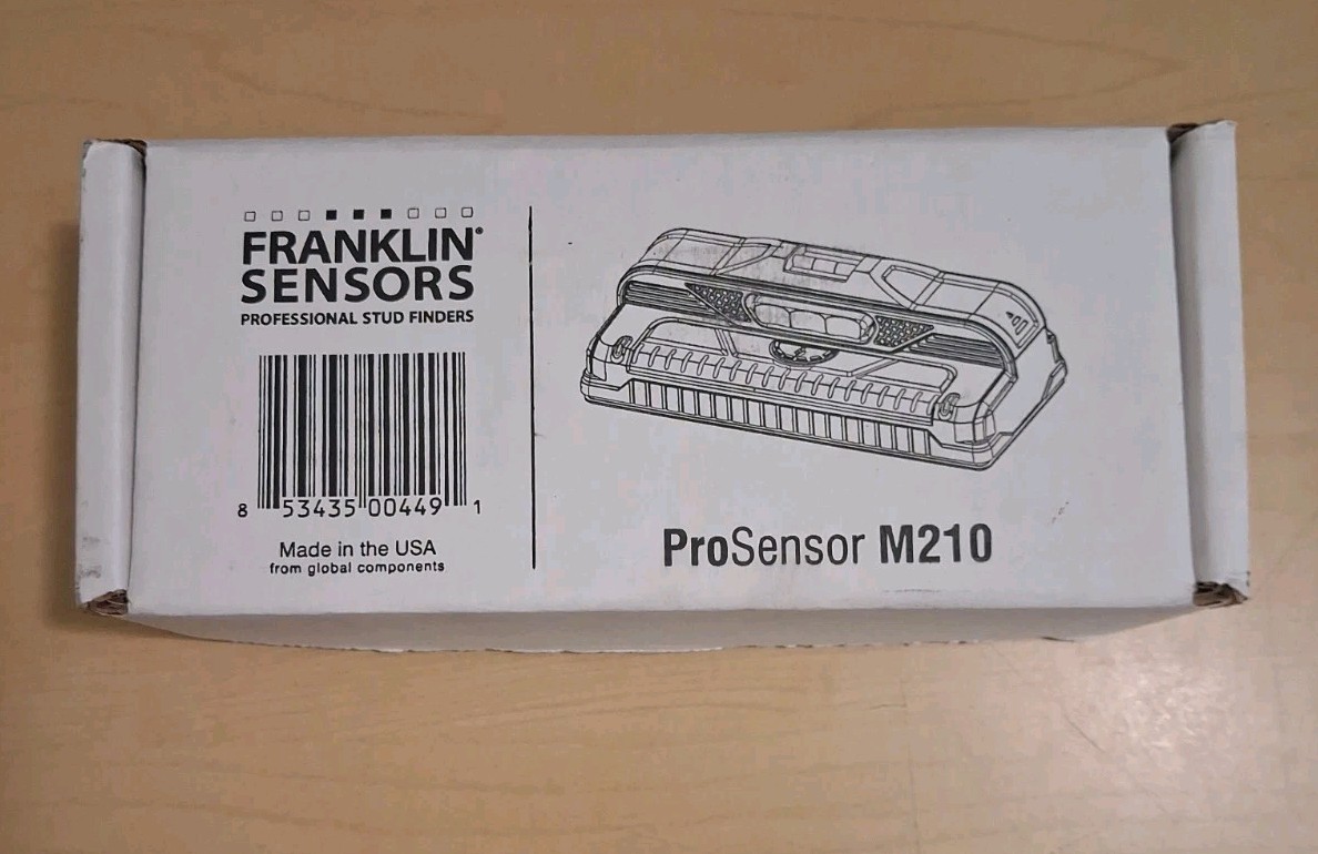 ProSensor M210 Professional Stud Finder With Live Wire Meter "NEW CONDITION"