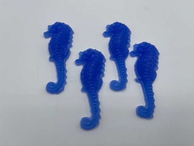 Silicone Seahorse Inlays For Resin