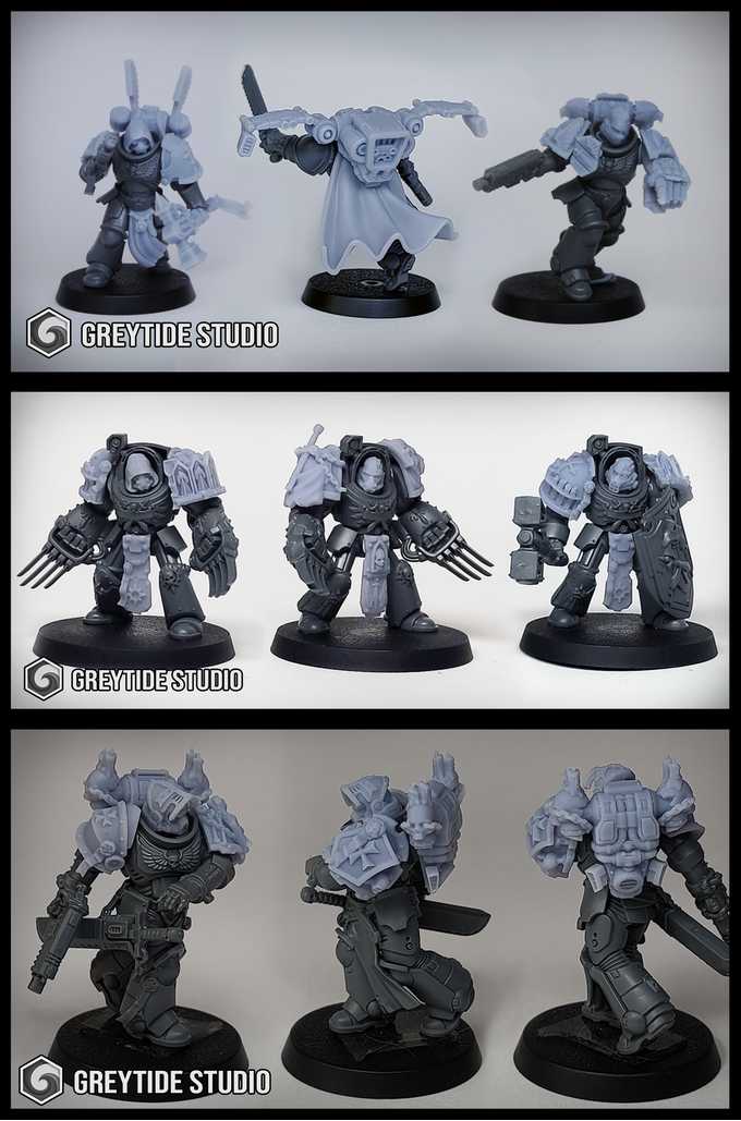 Templar Dreadnought Ancient Armor Set Greytide Studio