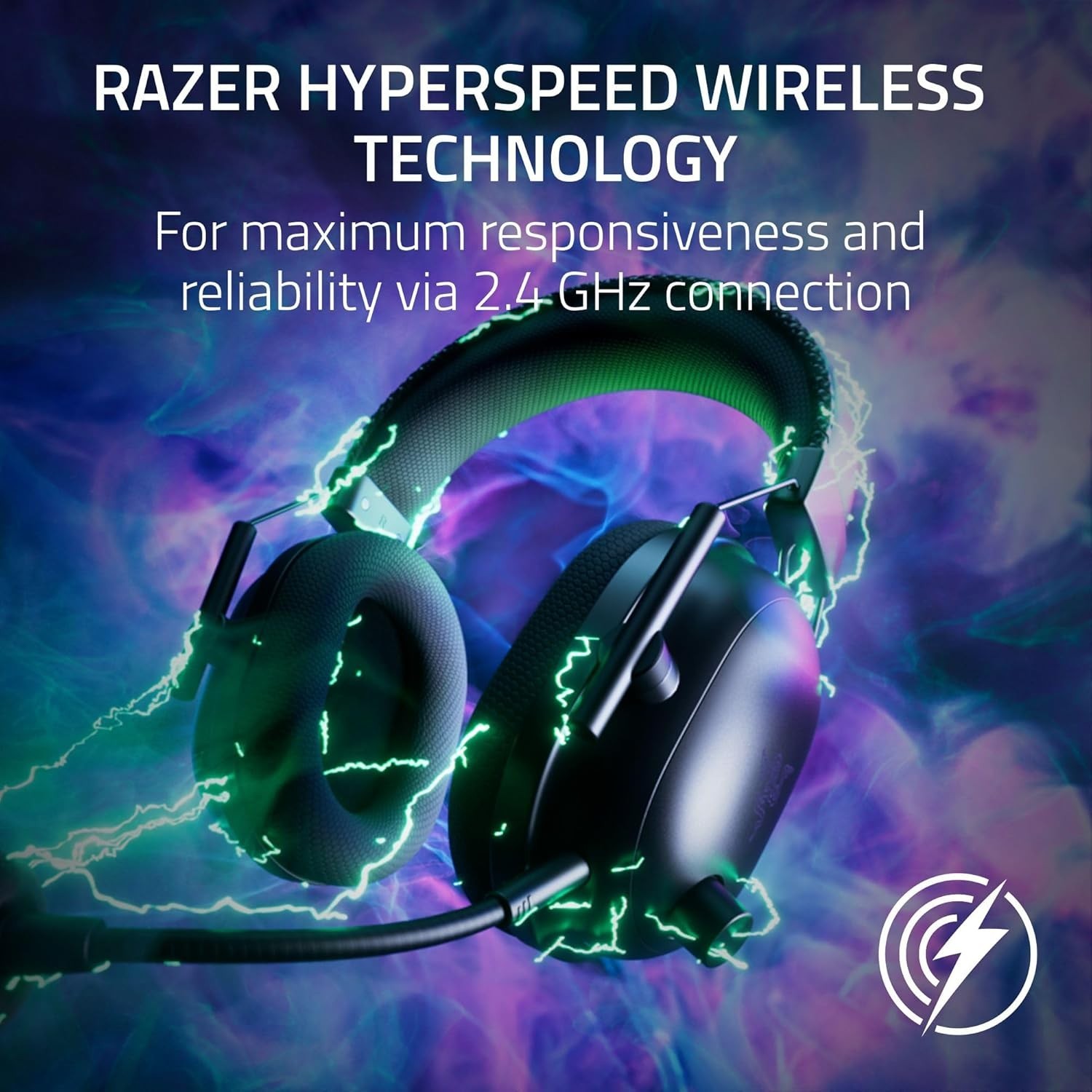 Razer - BlackShark V2 Pro Wireless Gaming Headset for PS5 - White