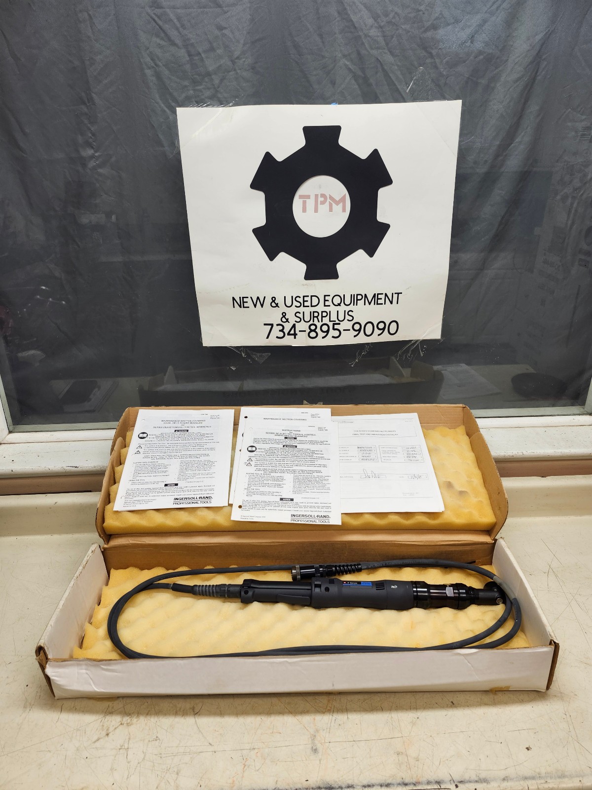 Ingersoll Rand DEA23N3S6TL D Series Angle Electric Nutrunner 15-30 Nm New