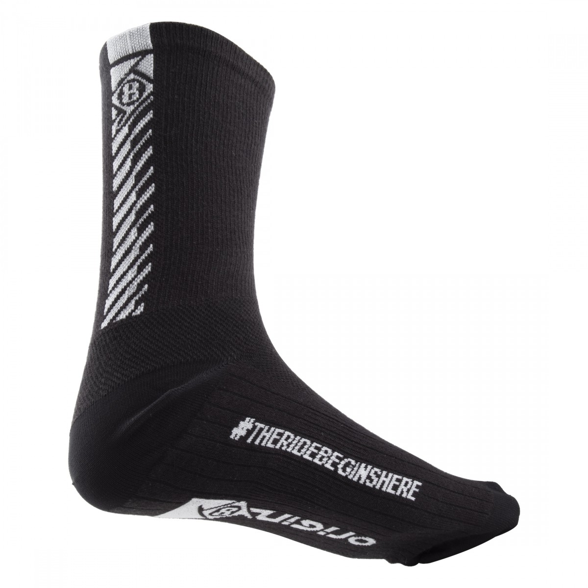 Origin8 Speed Cycling Socks SM/MD Ankle Socks Black
