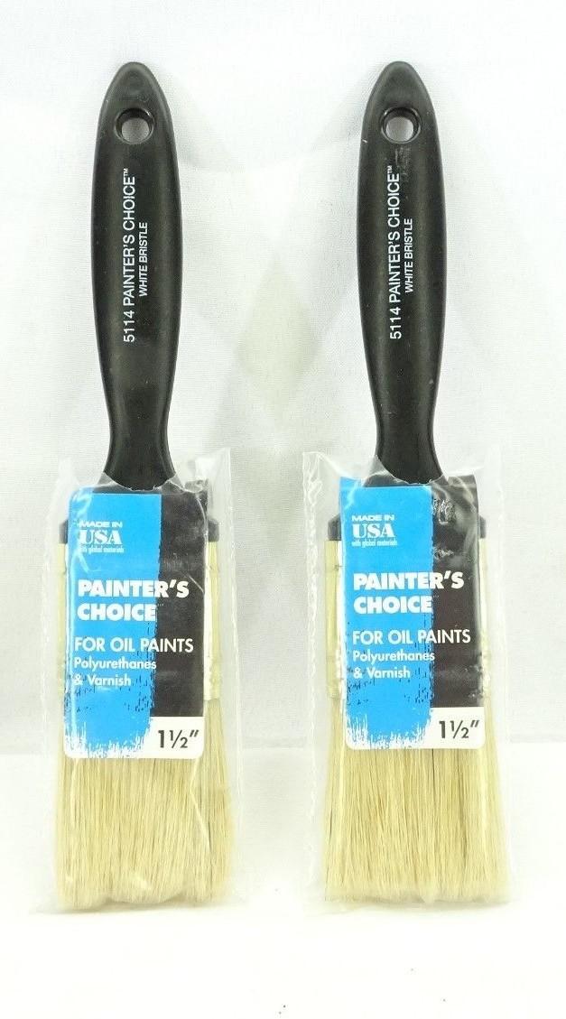 Wooster Brush 1-1/2"  Oil Paint Brush 5114-1 1/2" Pack of 2 TF
