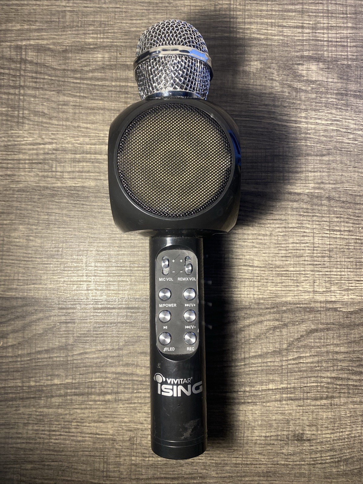 Vivitar Ising Karaoke Bluetooth Light Up Wireless Mic