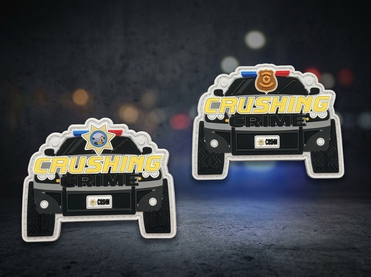 Crushing Crime PVC Patch