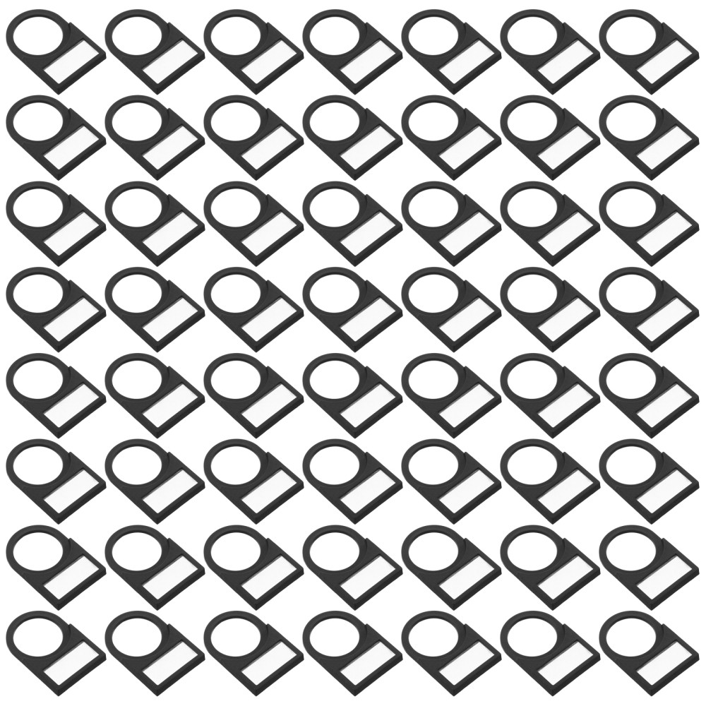 100 Pcs Electrical Logo Accessories Switch Sign Back Button Light