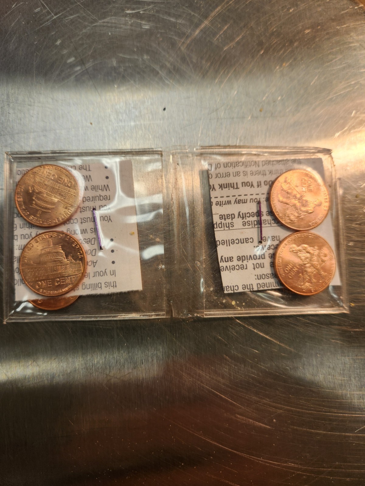 Lincoln Bicentennial 2009 Cent 4 pack uncirculated