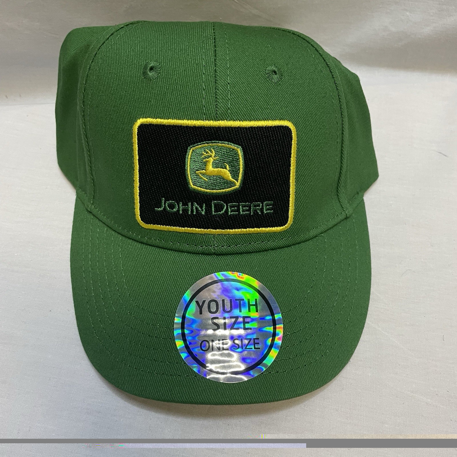 John Deere Baseball Hat, Youth One-Size with Adjustable Back, Brand New