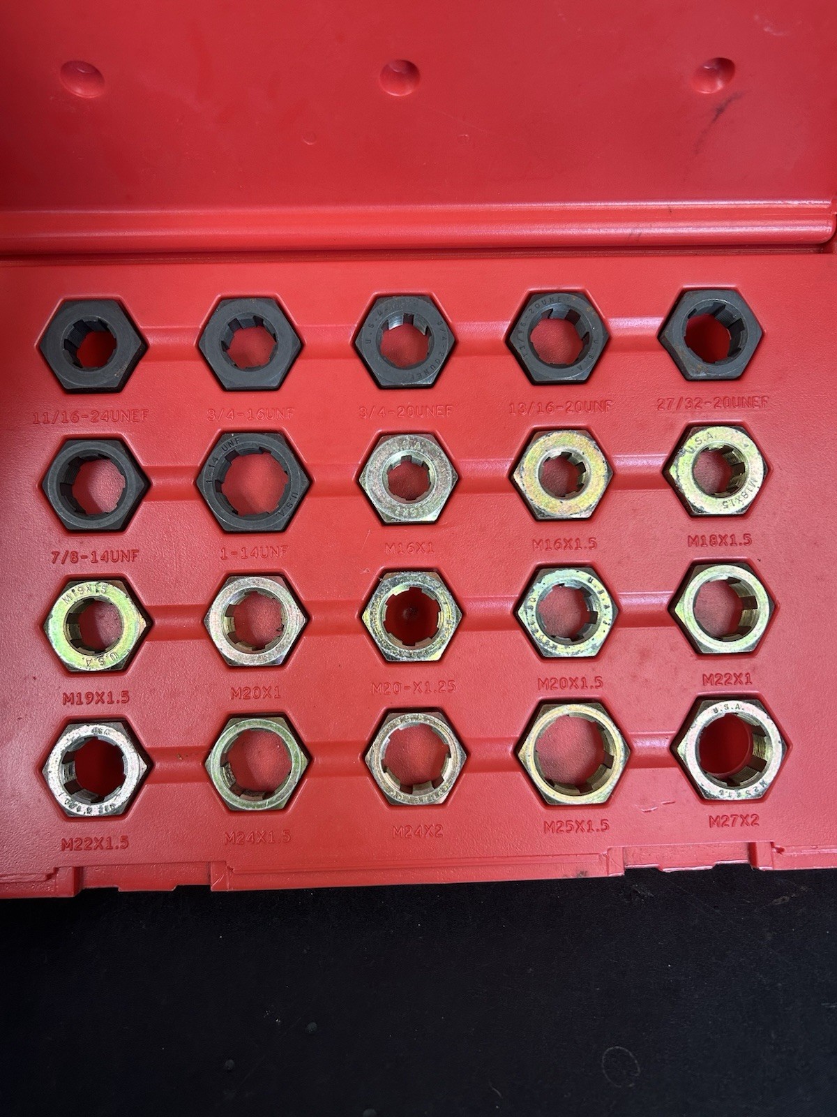 Matco Tools 20 Pc Master Spindle Rethreader Die Set SR20K USA