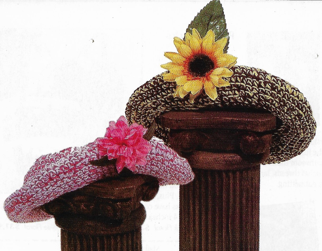 Funky Hat for Adults & Kids crochet pattern instructions