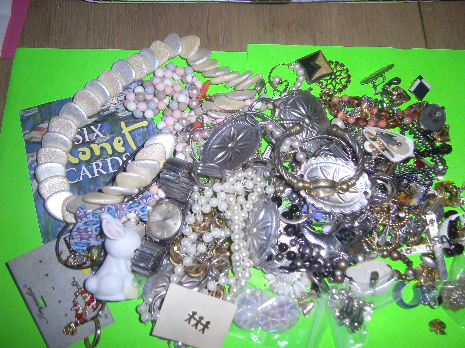 Handicraft Jewelry Some wearable Most Repair parts  Lot 2 to 2 and  1/2 lbs