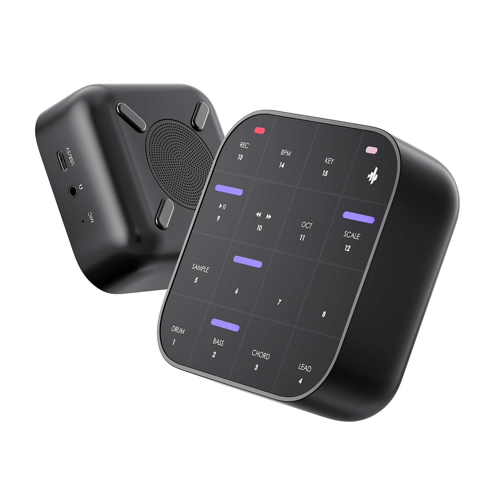 Donner MEDO Bluetooth MIDI Controller Handheld Built in Speaker Looper Synth