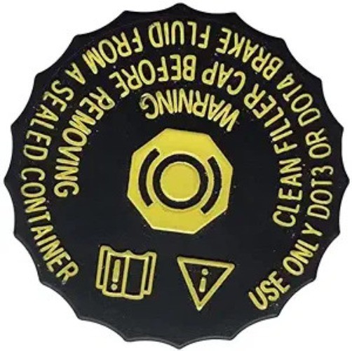 Brake Master Cylinder Fluid Reservoir Cap Compatible with Size: OEM:1613328880