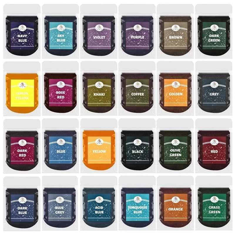10g Fabric Dye Powder for Cotton Nylon Tie-Dye Clothes Color Repair Pigment