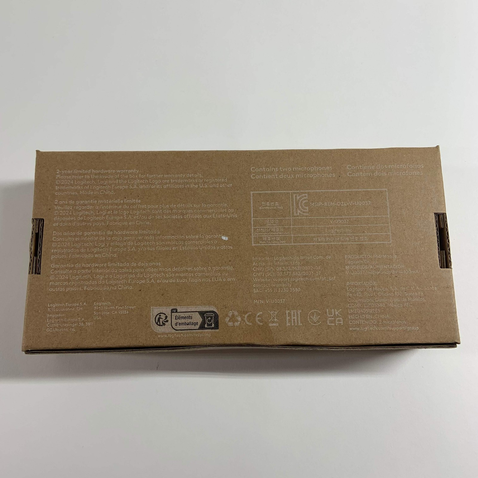 New LOGITECH V-U0037 Expansion Microphones