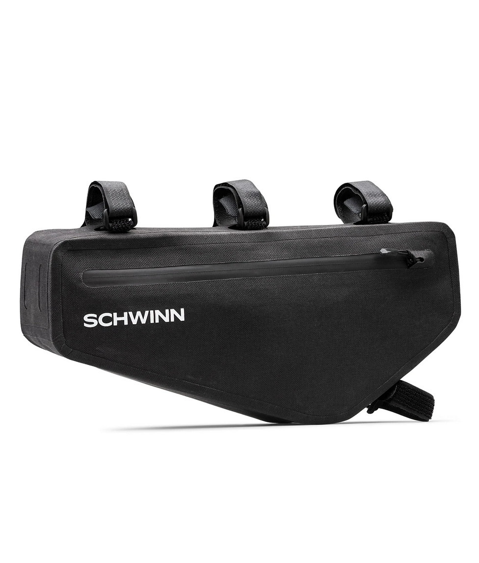 NIB Schwinn 1.2L Explorer waterproof bike frame bag (tool-free installation)