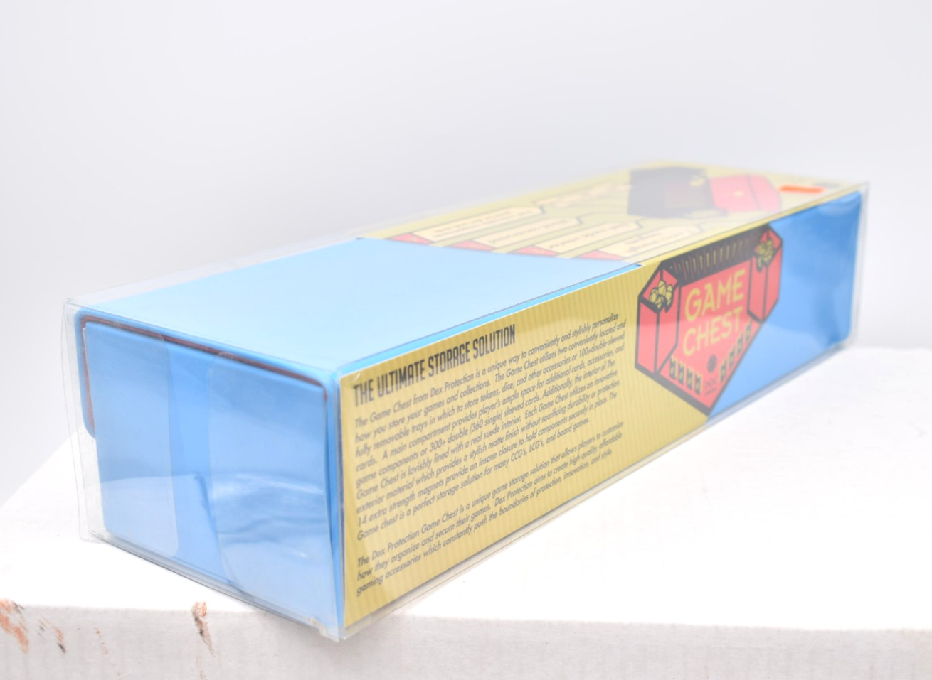 Dex Protection: Game Chest - Card / Deck Storage Box Blue - NEW DEXGC002