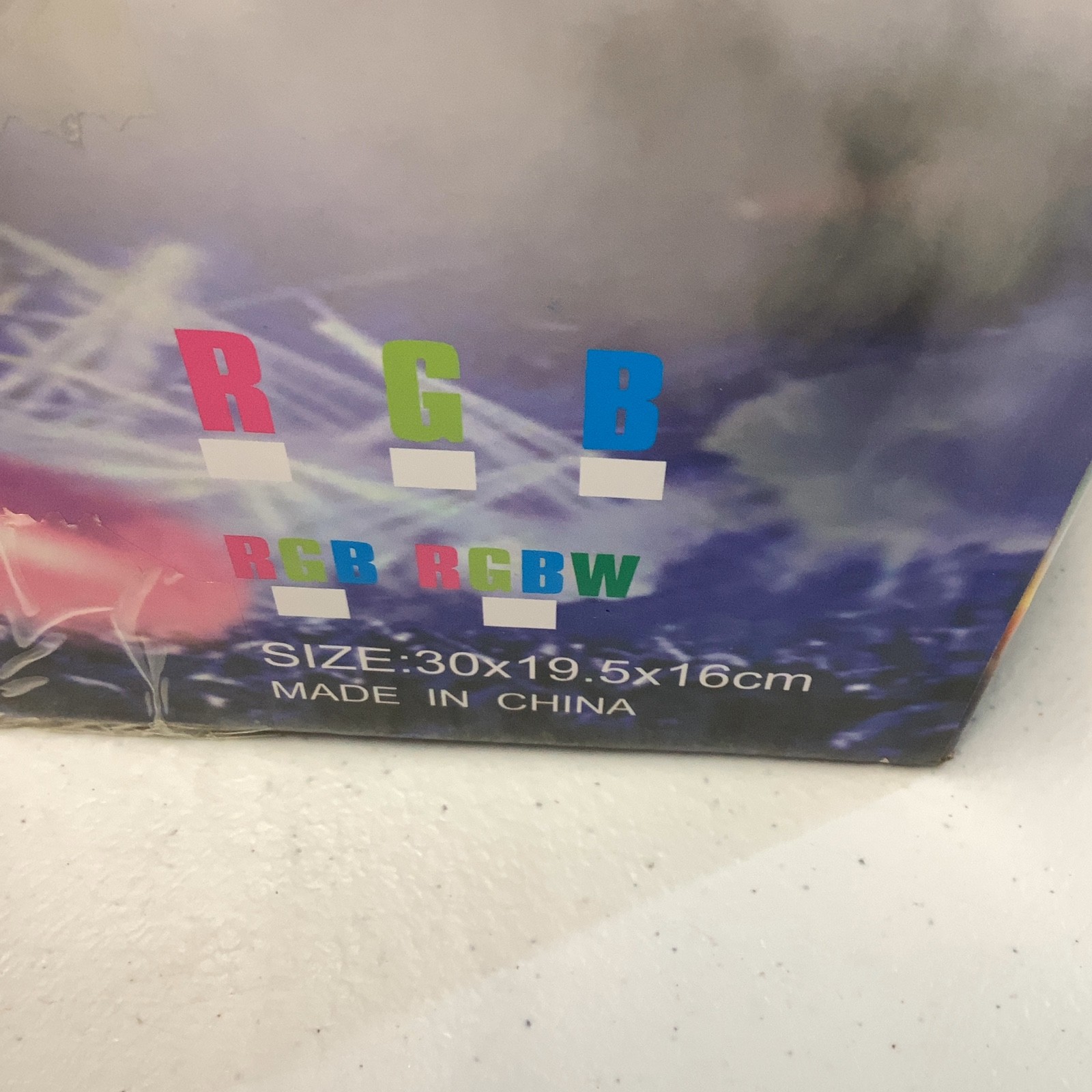 Fog Machine with Colorful Light Effects
