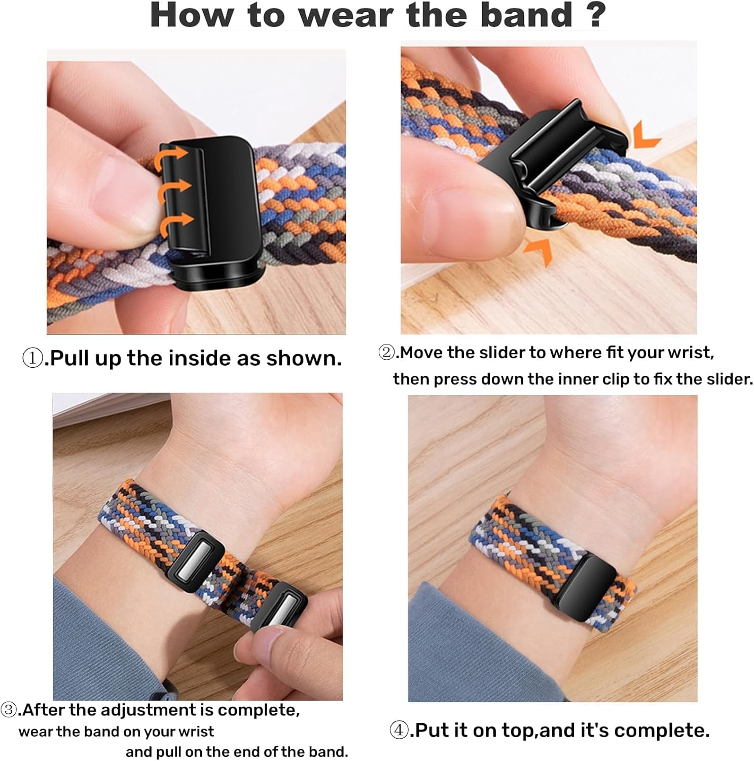Sport Braided Strap for Samsung Galaxy Watch 20mm 22mm Compatibility