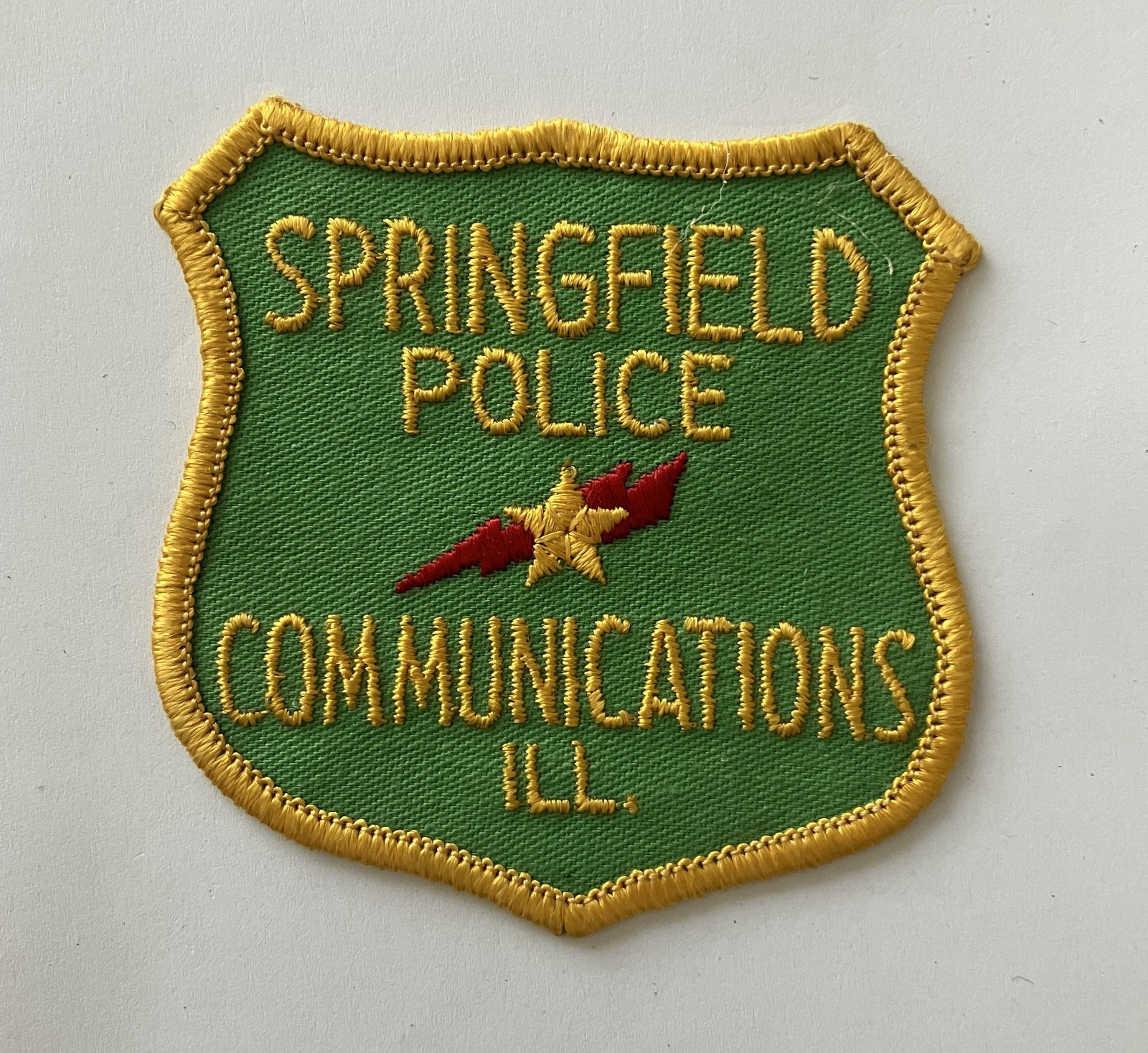 Springfield Police Communications patch, Illinois