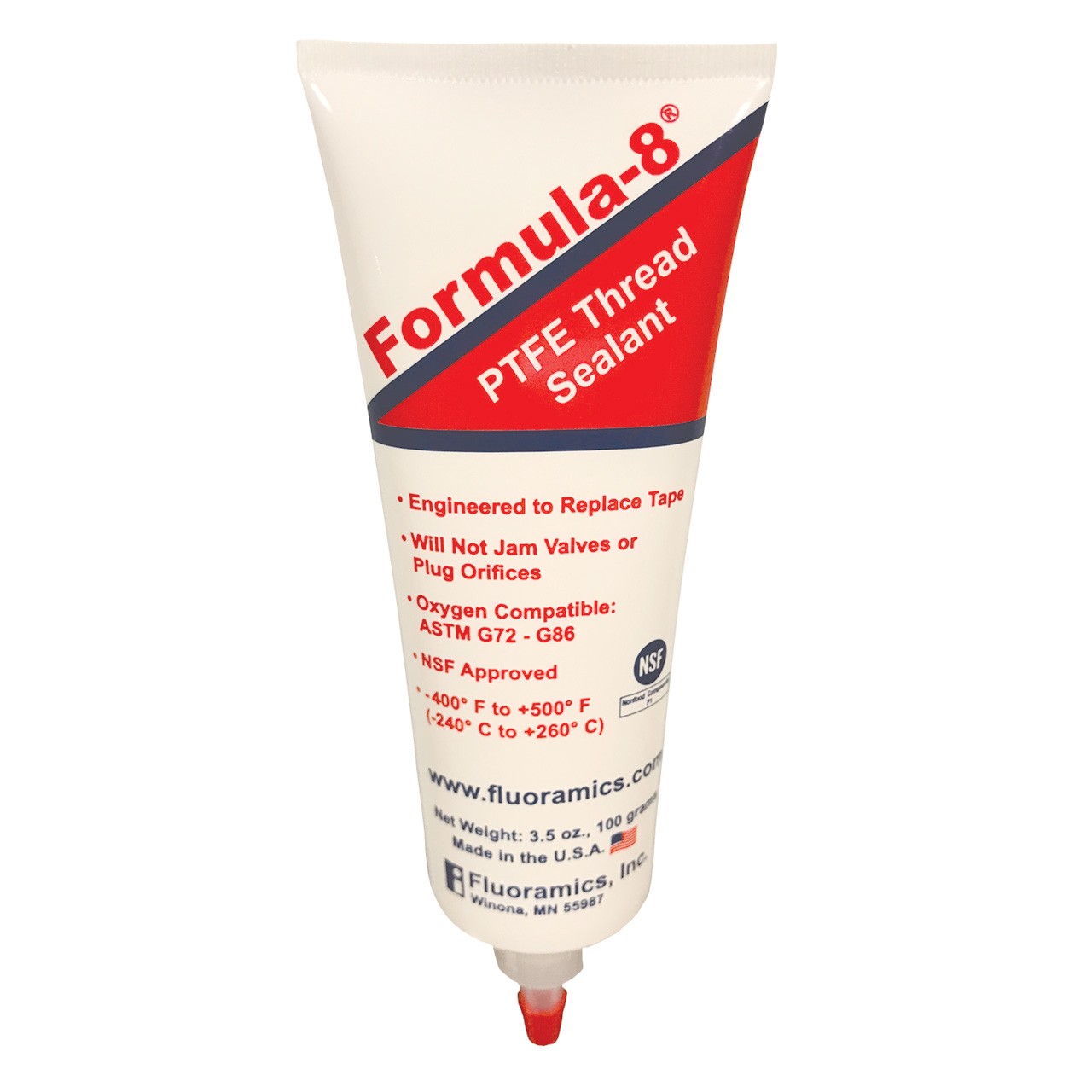 Fluoramics 8900006 Formula-8 3.5 Ounce Tube