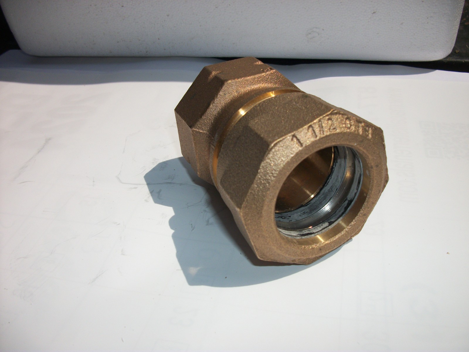Ford 1.5" CTS No Lead (NL) water service lines, compatible pipe types, IRRIGATI