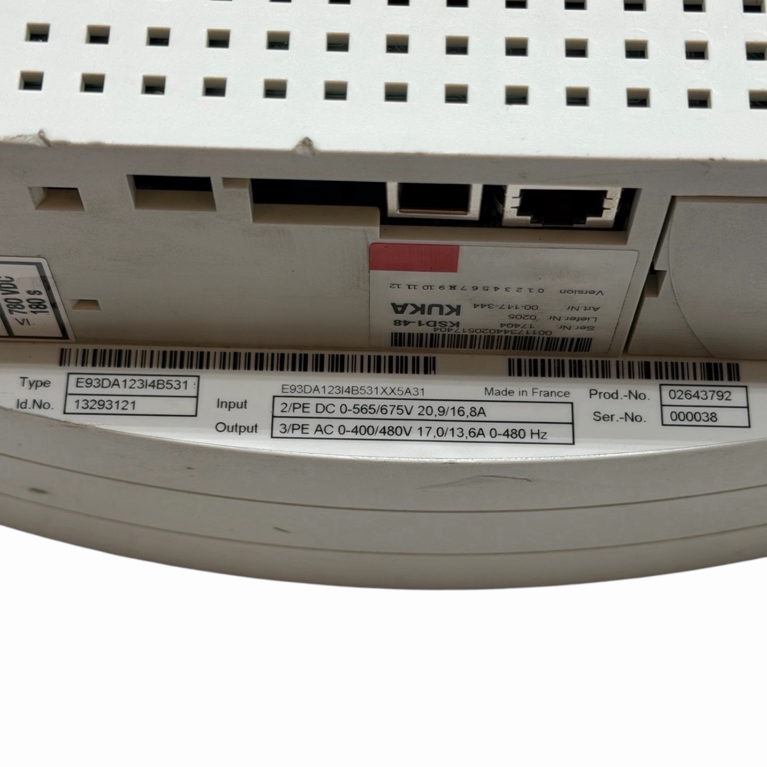 KUKA KSD1-48 | 00-117-344 | E93DA123I4B531