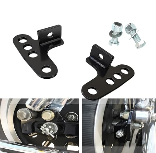 Adjustable 1 + 2 + 3 Rear Lowering Link Kit Sportster 883 + Sportster Black#5