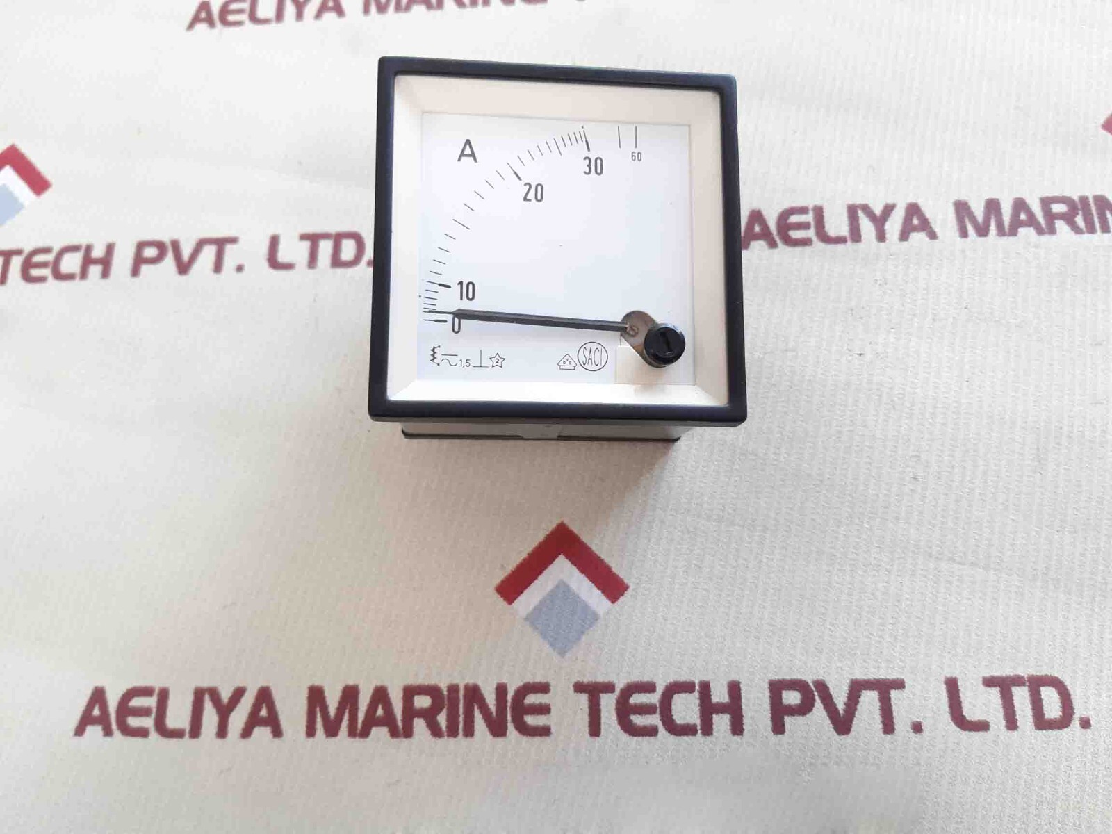 Saci ammeter ec4v 0-30 60a