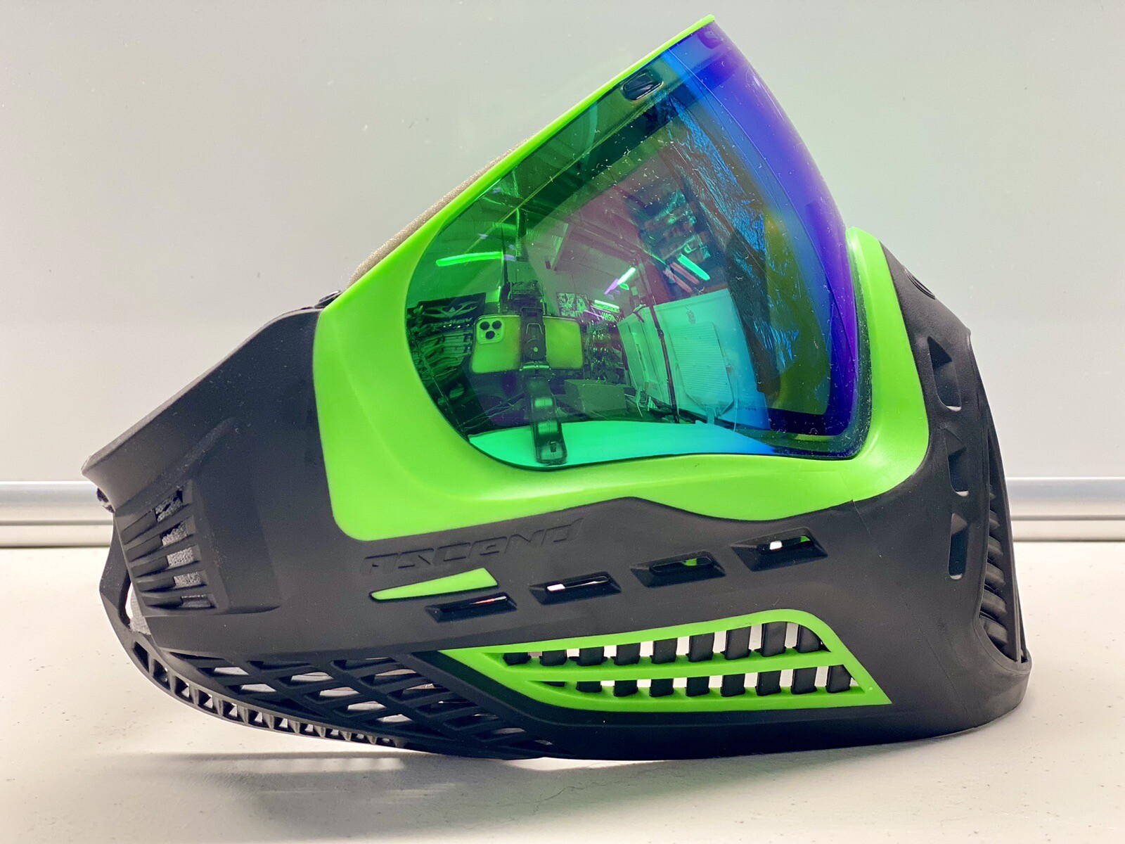 Virtue VIO Ascend Goggle - Green Paintball Mask .