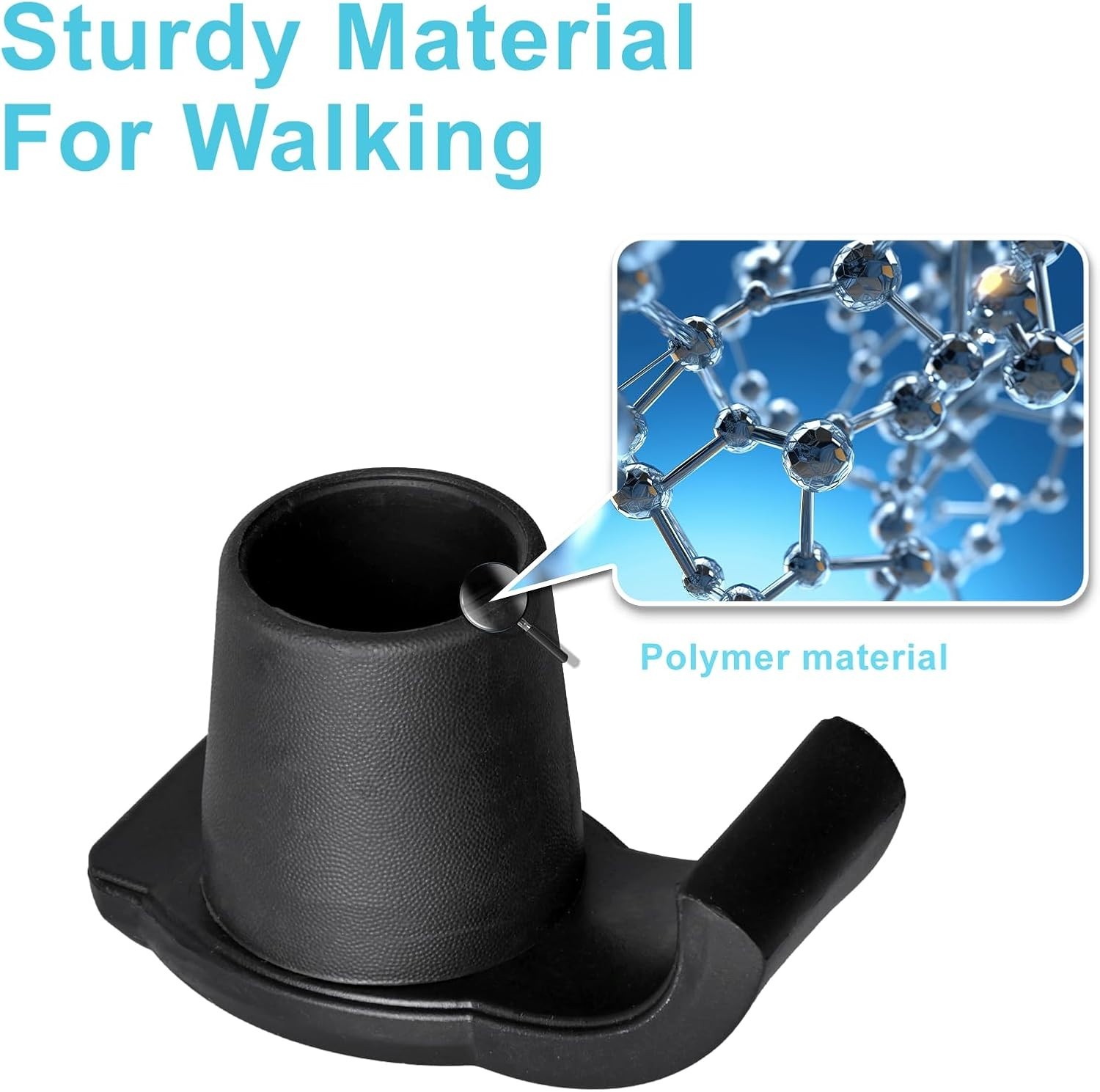 4 Pack Walker Ski Glides - Effortless Movement on All Flooring Types for Seniors
