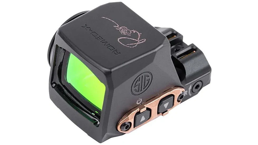 Romeo-X ROSE 1x24mm 2 MOA + Circle Red Dot Sight SORX1208, Black/Rose Gold