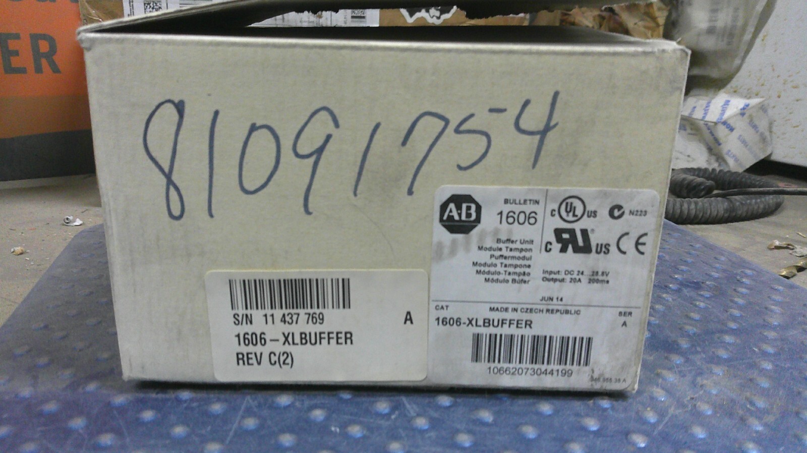 NEW Allen Bradley 1606-XL Buffer Unit  1606-XLBUFFER Ser A