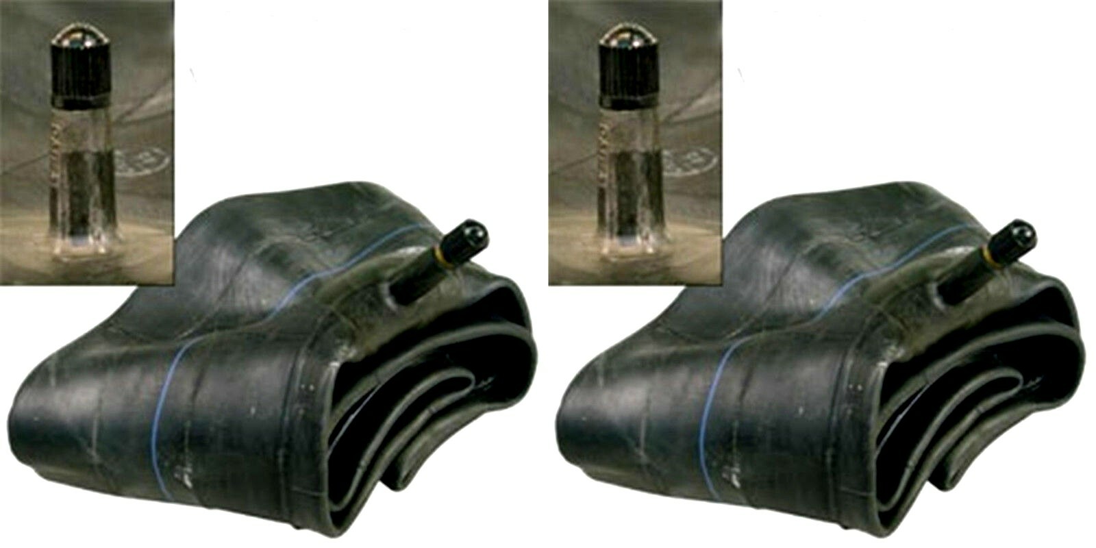 TWO HEAVY DUTY 23x8.50-12  23X950-12 23x10.50-12 LAWN TRACTOR TIRE INNER TUBE