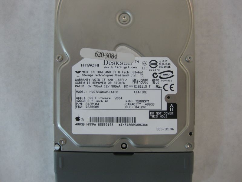 Apple HKFPA 400GB IDE 7200rpm Drive 7q