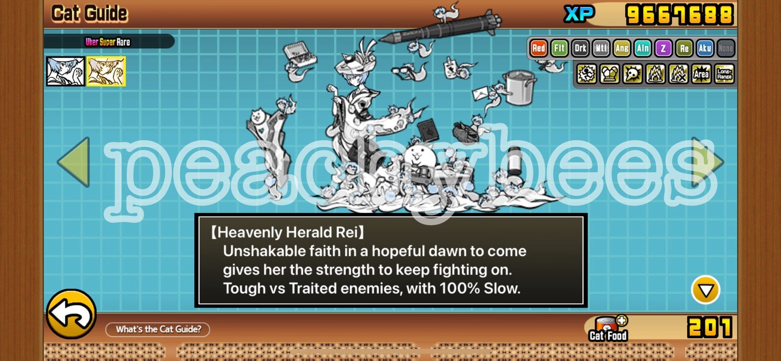 Battle Cats iOS Account with Catfruit and XP (READ DESCRIPTION)