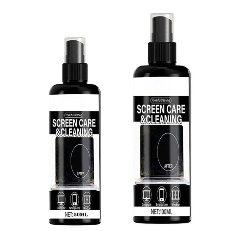 Professional Grade Screen Cleaner For LCD LED Displays On Laptops TVs 50/100ml