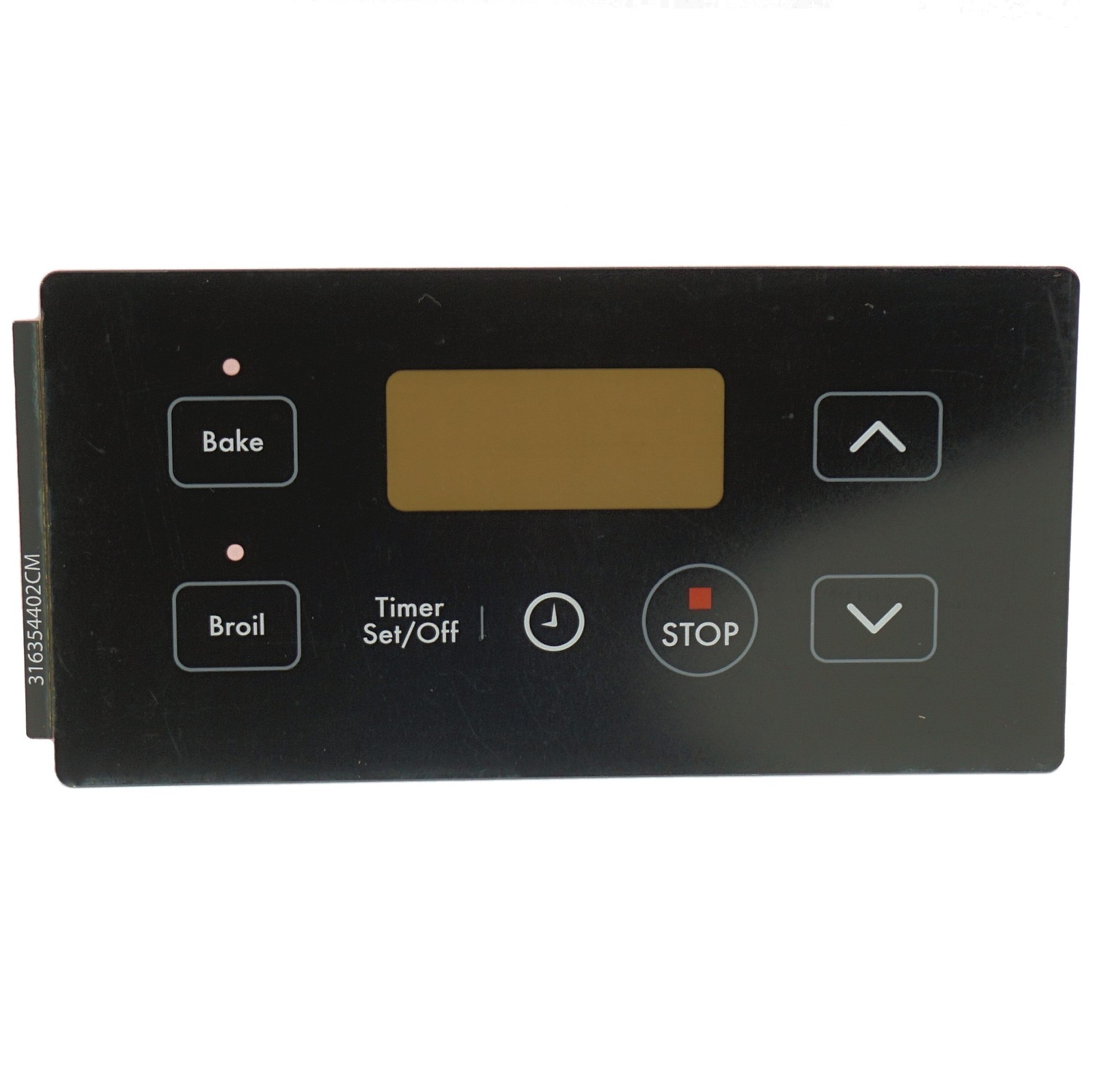 Oven Control Overlay for Frigidaire, Black, AP4587667, PS3408950, 316354402
